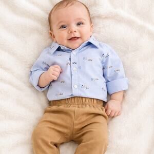 Carter’s Baby Boy 2 Pc Shirt Pants Set 3M NWT
